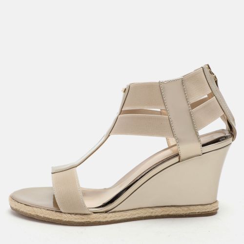 Patent Leather Wedge Espadrille Sandals Size 38 - Fendi - Modalova