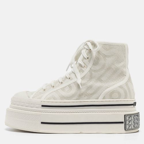 Canvas High Top Sneakers Size 39 - Fendi - Modalova