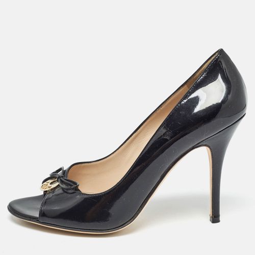 Patent Leather Open Toe Pumps Size 38.5 - Fendi - Modalova