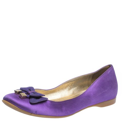 Satin Bow Ballet Flats Size 36 - Fendi - Modalova