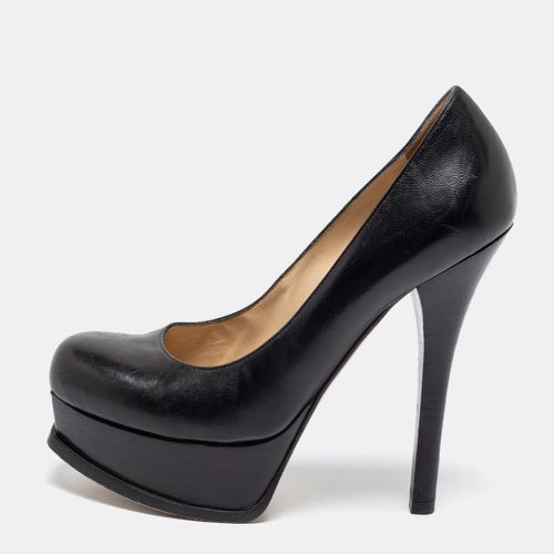 Leather sta Platform Pumps Size 37.5 - Fendi - Modalova