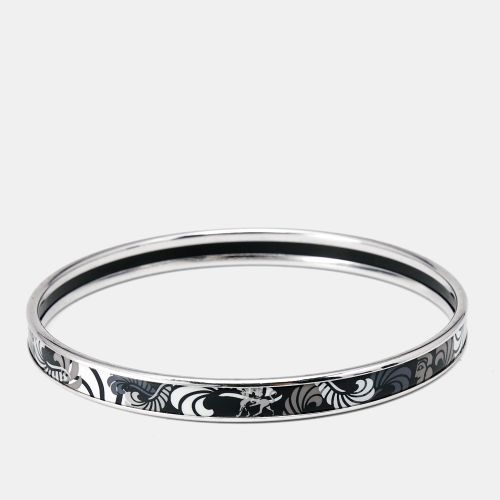Enamel Silver Tone Ultra Bangle Bracelet - Frey Wille - Modalova