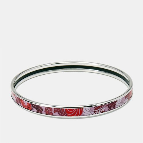 Enamel Silver Tone Ultra Bangle Bracelet - Frey Wille - Modalova