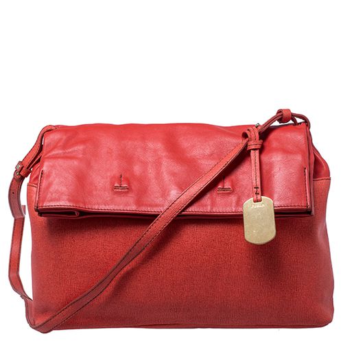 Leather Fold Over Shoulder Bag - Furla - Modalova