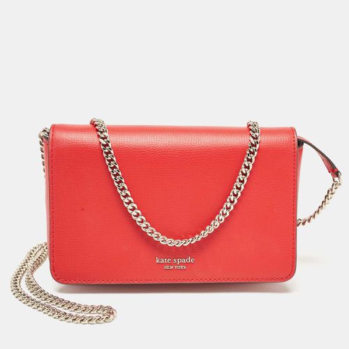 Leather New York Sylvie Chain Crossbody Bag - Kate Spade - Modalova