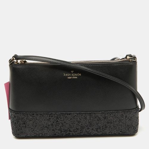 Glitter and Leather Ramey Greta Court Crossbody Bag - Kate Spade - Modalova