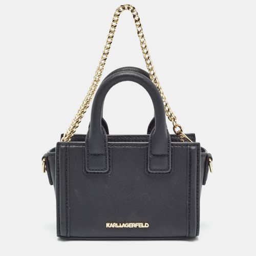 Saffiano Leather Micro K KLASSIK Tote - Karl Lagerfeld - Modalova