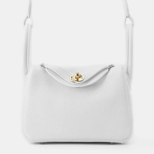 Taurillon Clemence Lindy Mini Bag - Hermes - Modalova