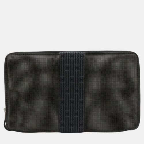 Canvas Aline GM Zip Wallet Case - Hermes - Modalova