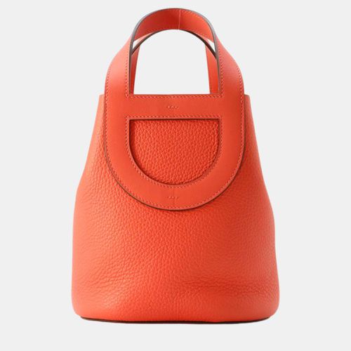 Rose Texas Taurillon Cleansing Swift Leather 18 In the Loop Tote Bag - Hermes - Modalova