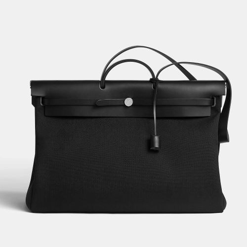 Noir Sac Herbag Zip Retourne Cabine Bag - Hermes - Modalova