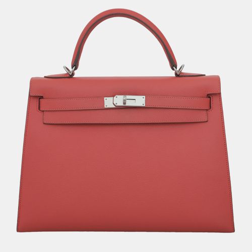 Rose Jaipur Epsom Leather Kelly 32 Tote Bag - Hermes - Modalova