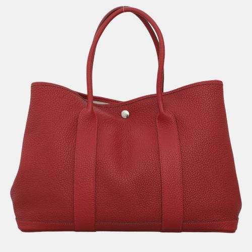 Leather Garden Party 36 Tote Bag - Hermes - Modalova