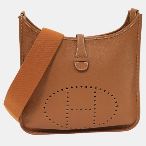 Evelyne 3PM Clemence Shoulder Bag Leather - Hermes - Modalova