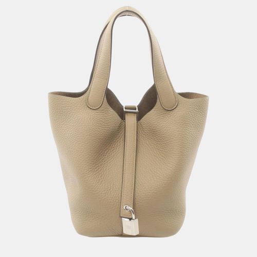 Marfa Taurillon Clemence Picotin Lock PM Handbag - Hermes - Modalova