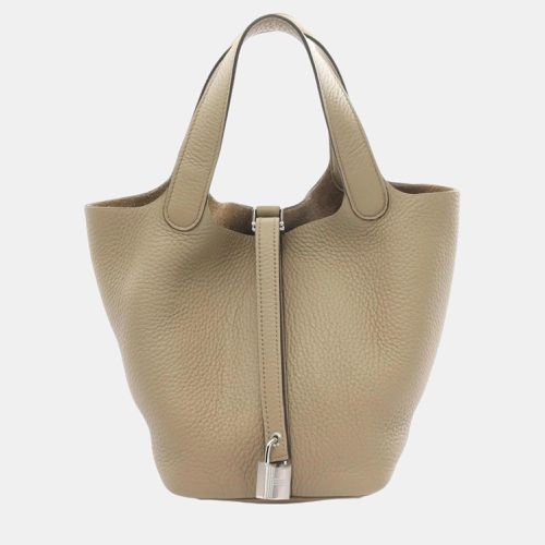 Marfa Taurillon Clemence Picotin Lock PM Handbag - Hermes - Modalova