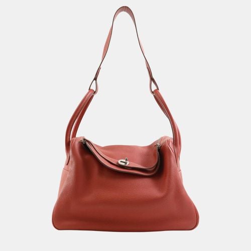 Leather Clevette Silver Lindy Shoulder Bag - Hermes - Modalova