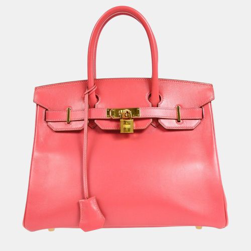 Purse Rose Lipstick Tadelakt Birkin 30 Handbag - Hermes - Modalova