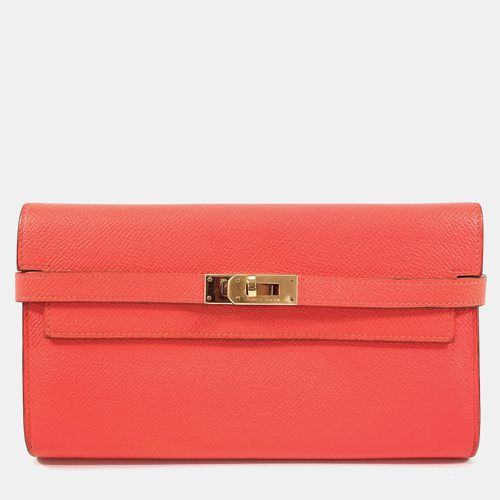 Kelly Wallet Epsom Leather Leather - Hermes - Modalova