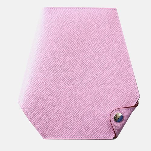 Epsom Clochette Wallet Mauve Silver Leather - Hermes - Modalova