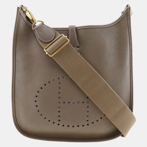 Clemence Leather Evelyne 3Pm Shoulder Bag - Hermes - Modalova