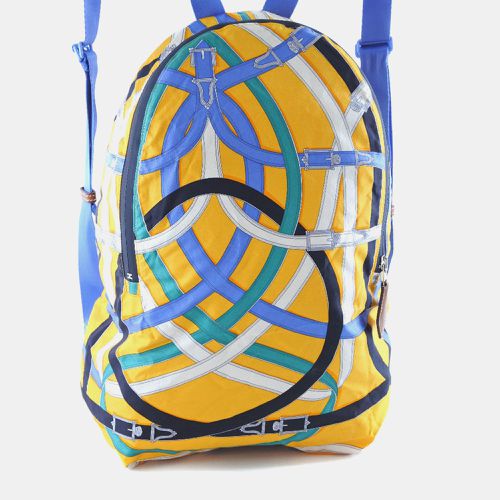 Canvas Silk Canvas Backpack - Hermes - Modalova