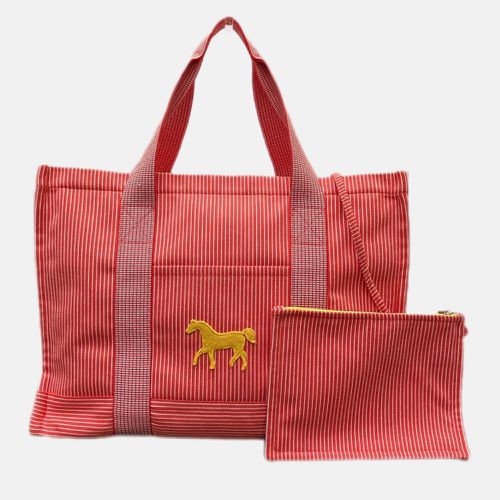 Cotton Canvas Mothers Tote Bag - Hermes - Modalova