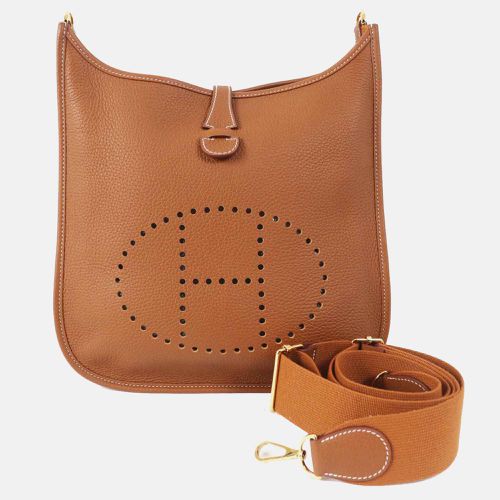 Leather Evelyn 3Pm Clemence Shoulder Bag - Hermes - Modalova