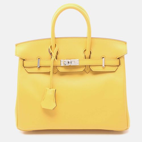 Leather Birkin 25 Handbag - Hermes - Modalova