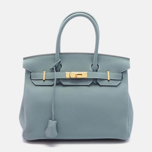 Leather Birkin 30 Togo Handbag - Hermes - Modalova