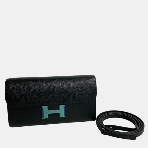 Leather Constance To Go Long Wallet - Hermes - Modalova