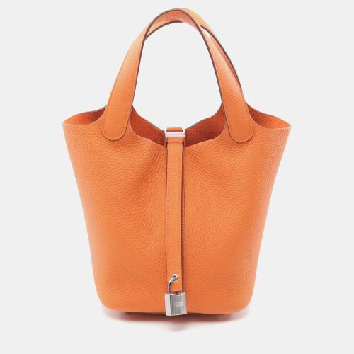 Leather Picotin Lock PM Tote Bag - Hermes - Modalova