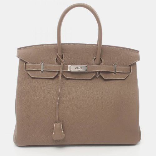 Togo Leather Birkin 35 Tote Bag - Hermes - Modalova