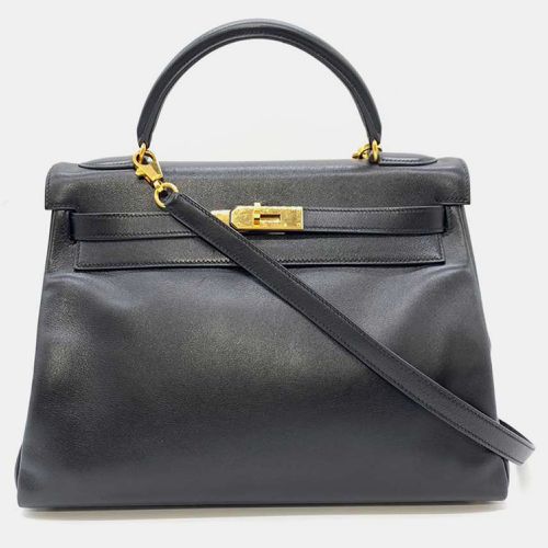 Kelly 32 Leather Handbag - Hermes - Modalova