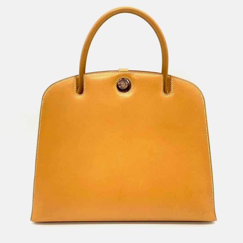 Leather Dalvy MM Handbag - Hermes - Modalova