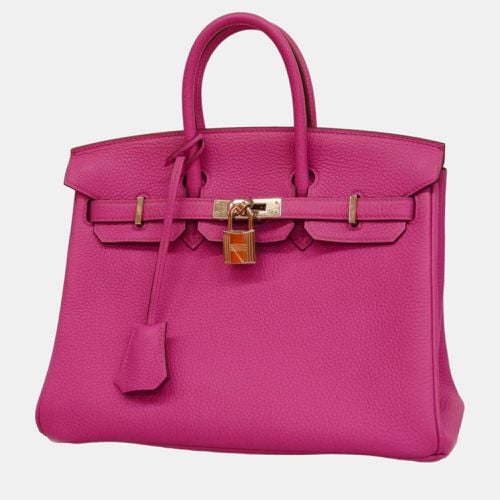 Rose Togo Leather Birkin 25 Tote Bag - Hermes - Modalova