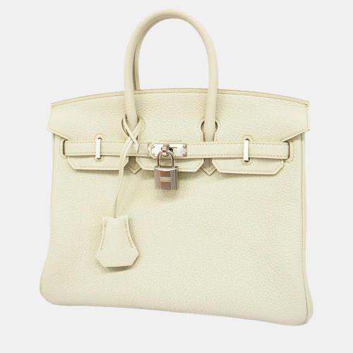 Togo Beton Birkin 25 B Engraved Ladies Handbag - Hermes - Modalova