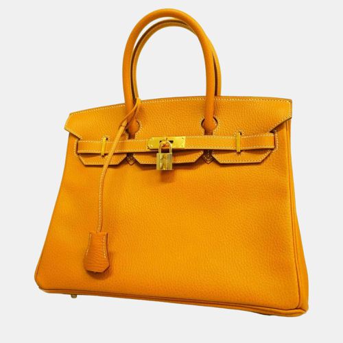 Ardennes Natural Birkin 30 C engraved Ladies Handbag - Hermes - Modalova