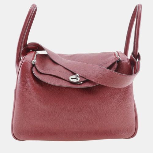 Leather Lindy shoulder bag - Hermes - Modalova