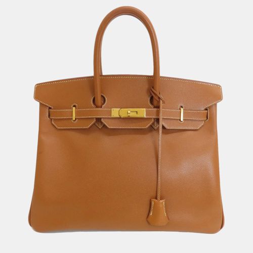 Gold Couchvel Birkin 35 Handbag - Hermes - Modalova