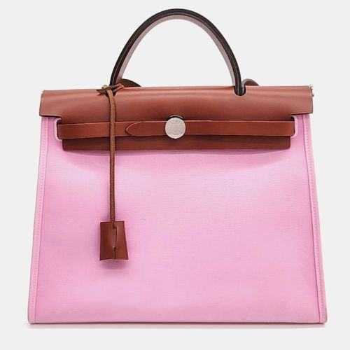 Leather Herbag Small Bag - Hermes - Modalova