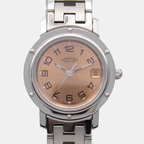 Stainless Steel Clipper CL4.210 Quartz Women's Wristwatch 24 mm - Hermes - Modalova