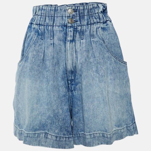 Denim Eliasticised Waist Shorts M - Isabel Marant Etoile - Modalova