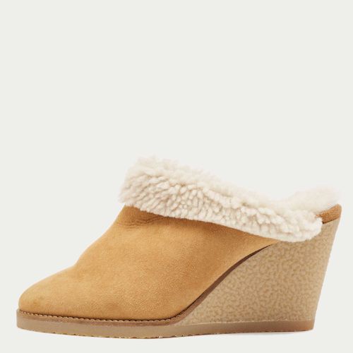 Shearling Fur and Suede Takita Mules Size 39 - Isabel Marant - Modalova