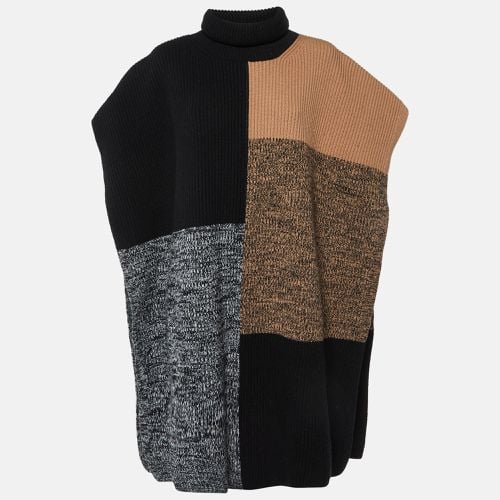 Merino Wool Knit Collage Poncho One Size - Joseph - Modalova