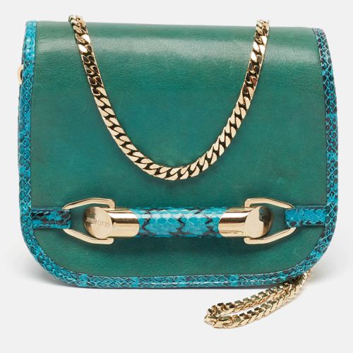 Leather and Snakeskin Zadie Crossbody Bag - Jimmy Choo - Modalova