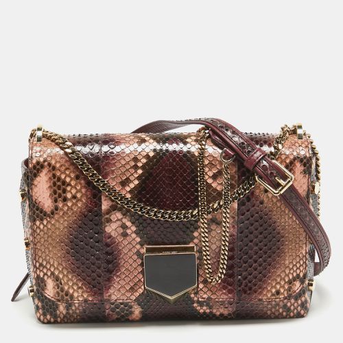 Multicolor Python Lockett City Shoulder Bag - Jimmy Choo - Modalova