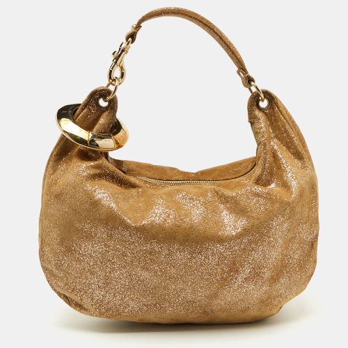 Shimmering Suede Solar Hobo - Jimmy Choo - Modalova