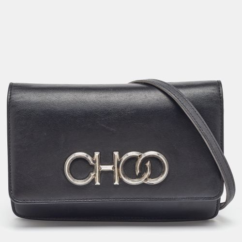 Leather Logo Flap Crossbody Bag - Jimmy Choo - Modalova