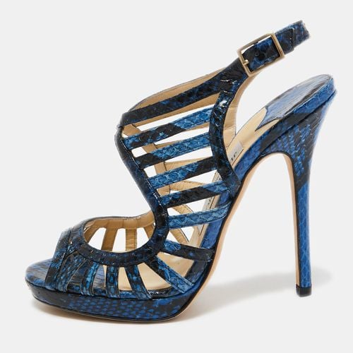 Python Keenan Platform Sandals Size 36.5 - Jimmy Choo - Modalova